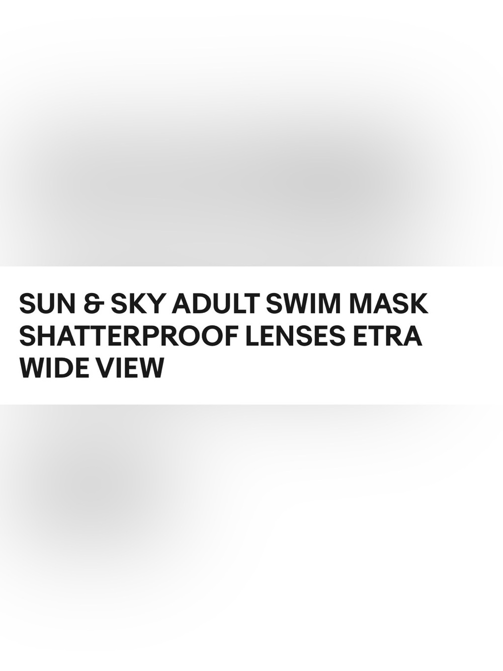Summer Fun Bundle  Adult Swim Mask, Float Matt, LED Pool Ball - Picture 6 of 7